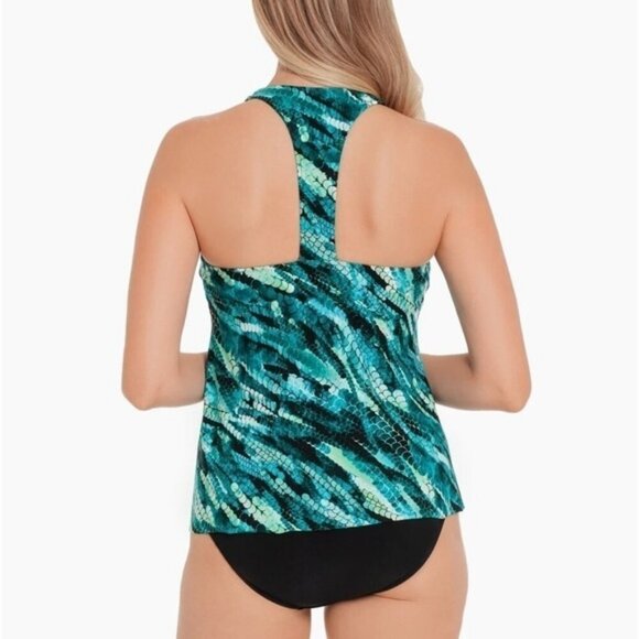 Magicsuit Aquarius Taylor Tankini Top Size 8 NEW - Picture 2 of 6